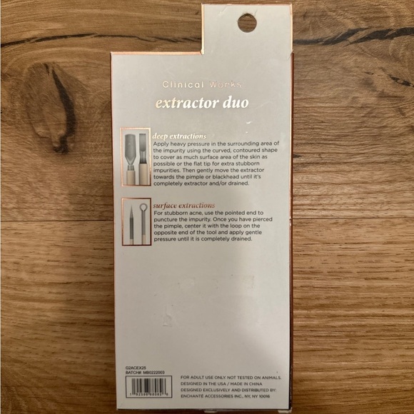 NEW IN BOX Clinical Works deep & surface extraction duo - Picture 2 of 2